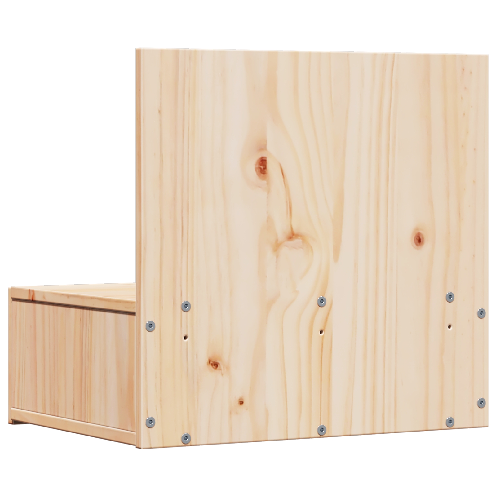 873493 8 Noptieră cu sertar Maro 42 x 32.5 x 40 cm Lemn masiv de pin Noptieră cu sertar Maro 42 x 32.5 x 40 cm Lemn masiv de pin - imagine 8