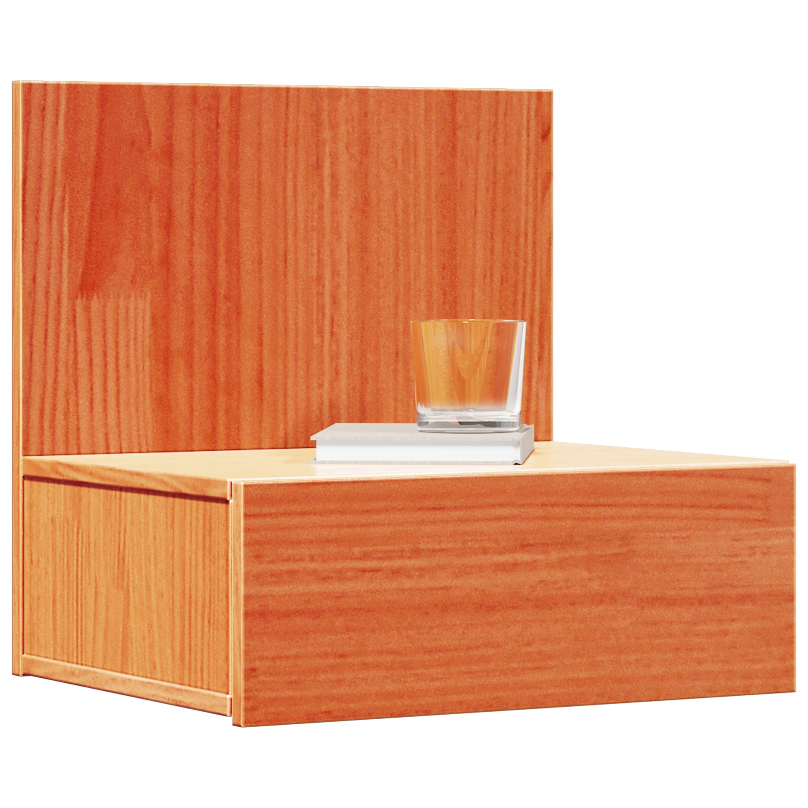 873497 3 Noptieră Maro ceruit 42 x 32.5 x 40 cm Lemn masiv de pin Noptieră Maro ceruit 42 x 32.5 x 40 cm Lemn masiv de pin - imagine 3