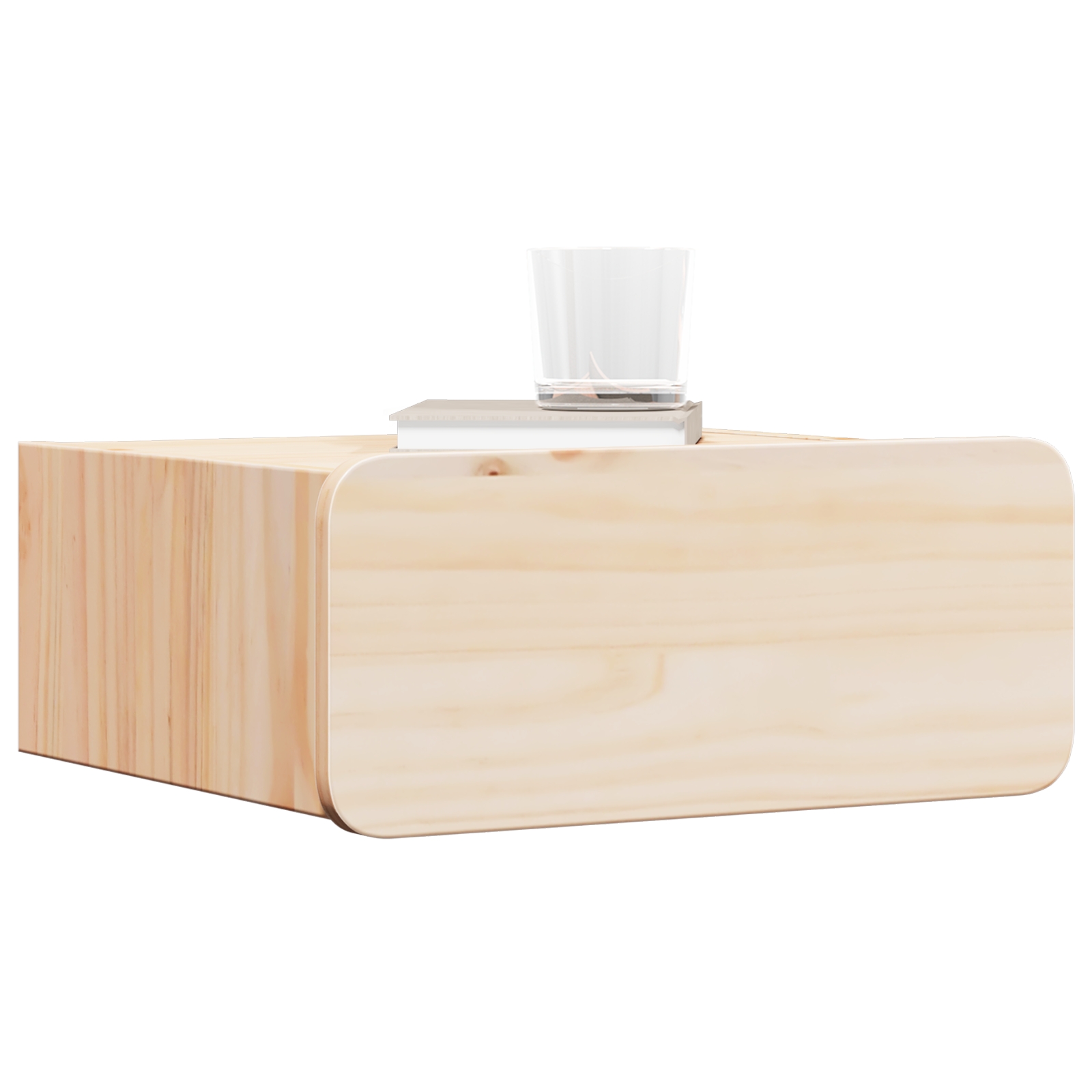 873499 3 Noptieră cu sertar Maro 39 x 34 x 16.5 cm Lemn masiv de pin Noptieră cu sertar Maro 39 x 34 x 16.5 cm Lemn masiv de pin - imagine 3