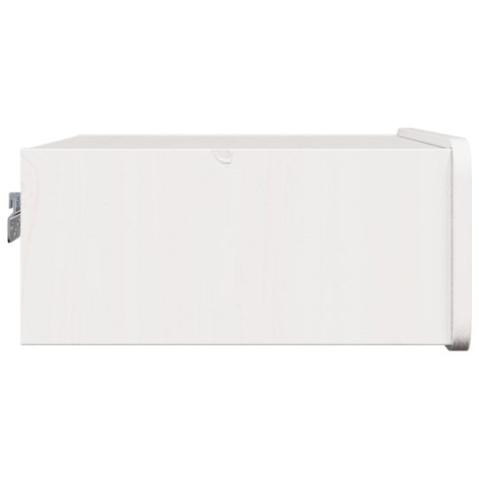 873502 8 Noptieră 2 pcs Alb 39 x 34 x 16.5 cm Lemn masiv de pin 873502 8