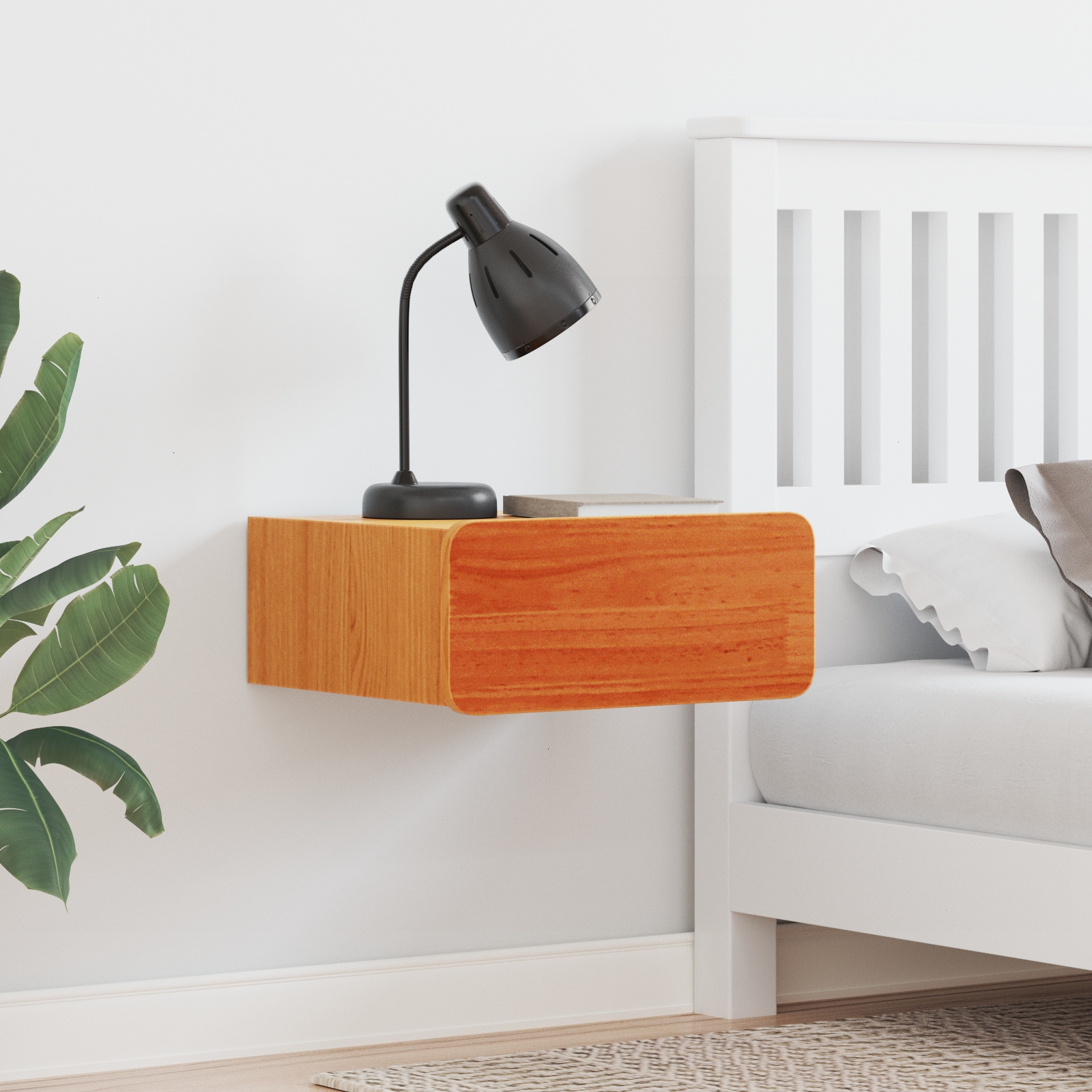 873503 1 Noptieră Maro ceruit 39 x 34 x 16.5 cm Lemn masiv de pin Noptieră Maro ceruit 39 x 34 x 16.5 cm Lemn masiv de pin