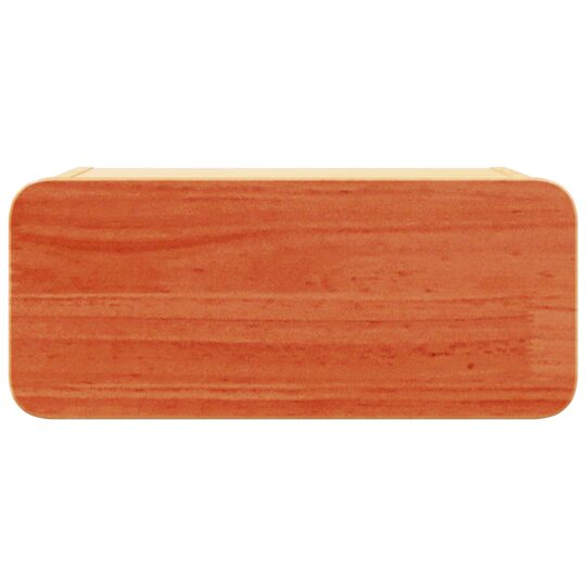 873503 6 Noptieră Maro ceruit 39 x 34 x 16.5 cm Lemn masiv de pin 873503 6