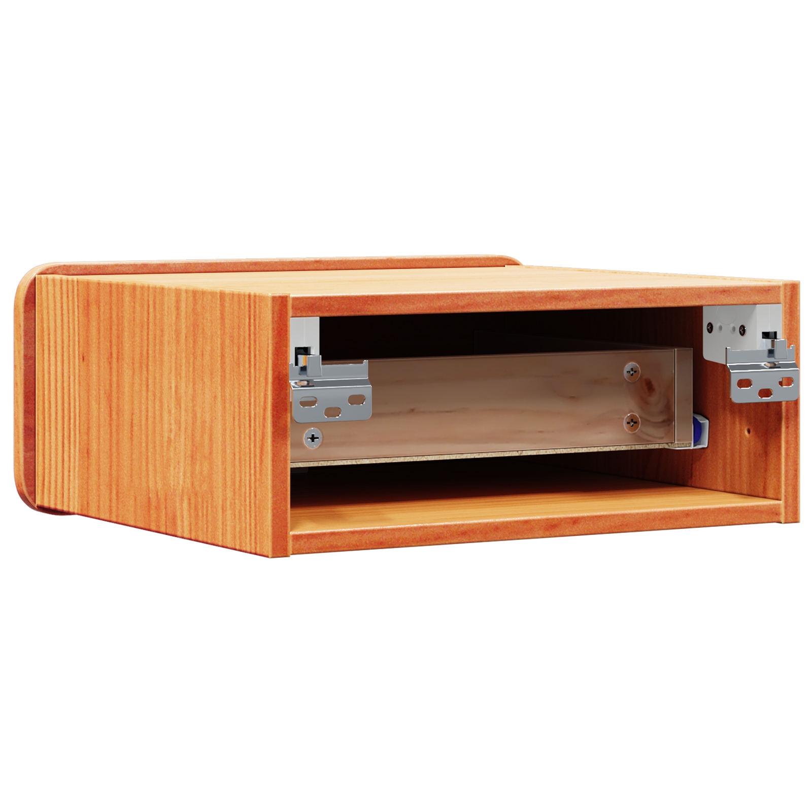 873503 8 Noptieră Maro ceruit 39 x 34 x 16.5 cm Lemn masiv de pin Noptieră Maro ceruit 39 x 34 x 16.5 cm Lemn masiv de pin - imagine 8