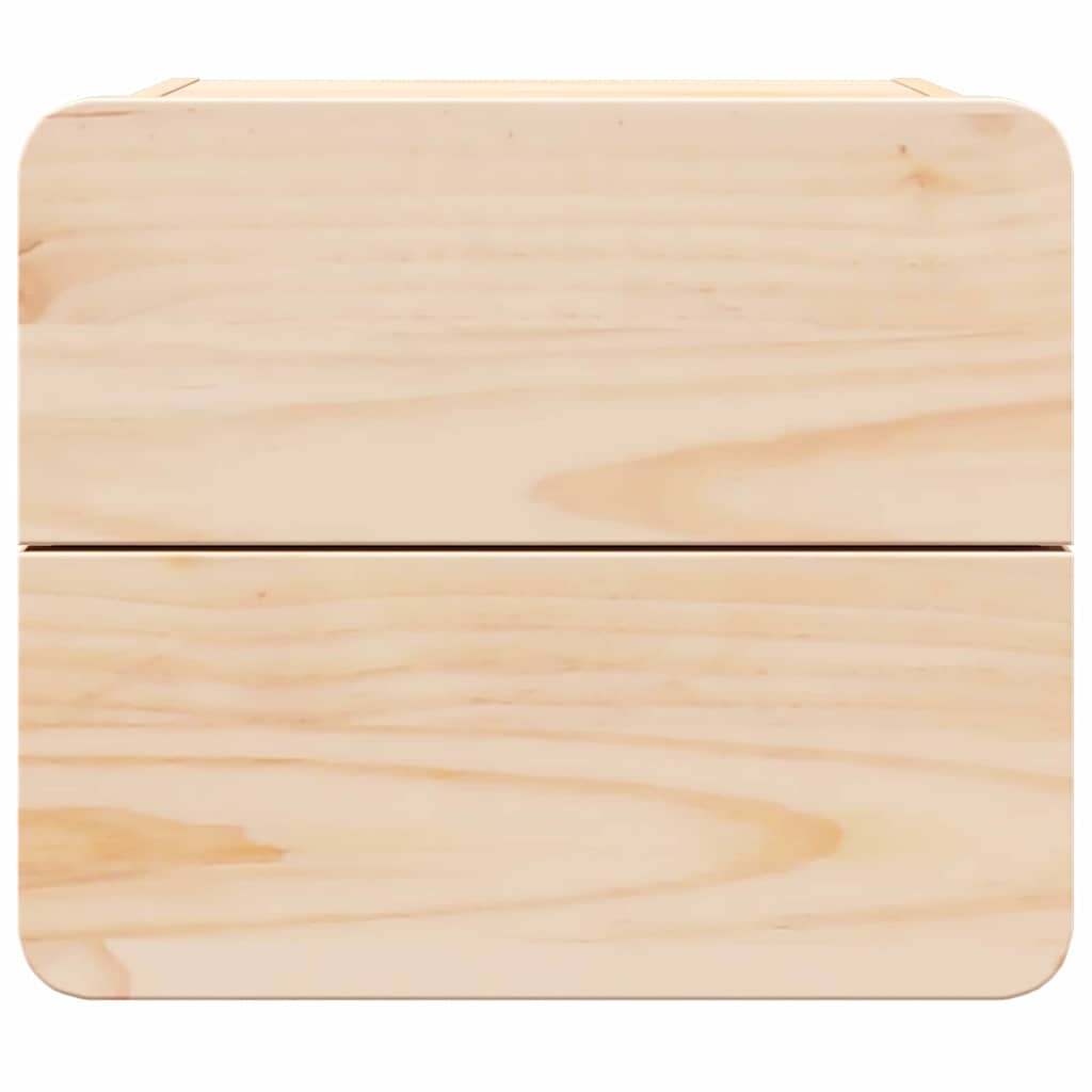 873505 6 Noptieră cu sertar Maro 39 x 34 x 33 cm Lemn masiv de pin Noptieră cu sertar Maro 39 x 34 x 33 cm Lemn masiv de pin - imagine 6