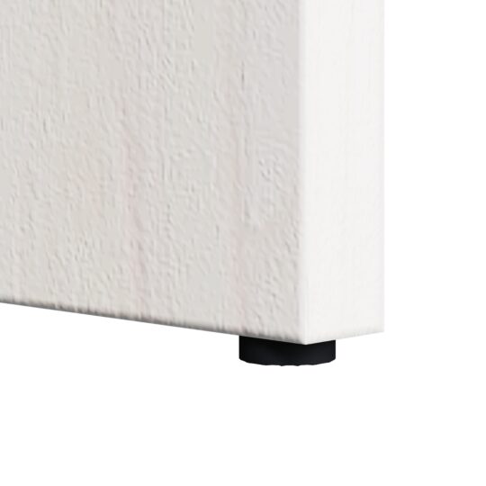 873524 13 Masă de cafea Alb 100 x 69 x 35.5 cm Lemn masiv de pin 873524 13