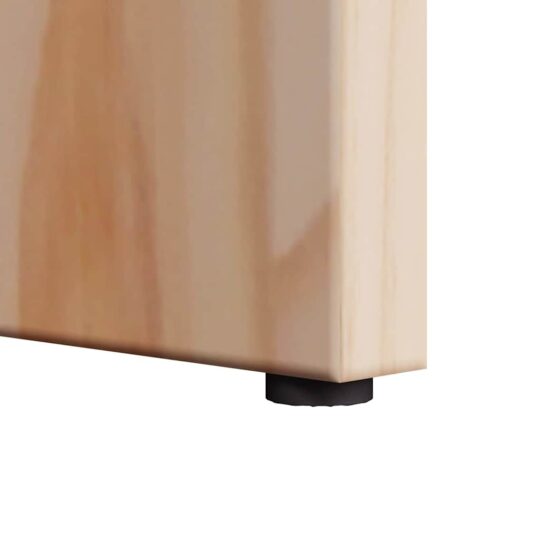 873526 9 Masă laterală natural 50 x 40 x 50 cm Lemn masiv de pin 873526 9