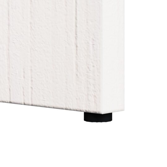 873527 9 Masă laterală Alb 50 x 40 x 50 cm Lemn masiv de pin 873527 9