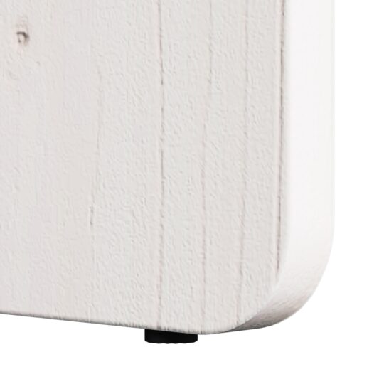 873536 13 Masă de cafea 2 pcs Alb 79 x 39.5 x 40 cm Lemn masiv de pin 873536 13