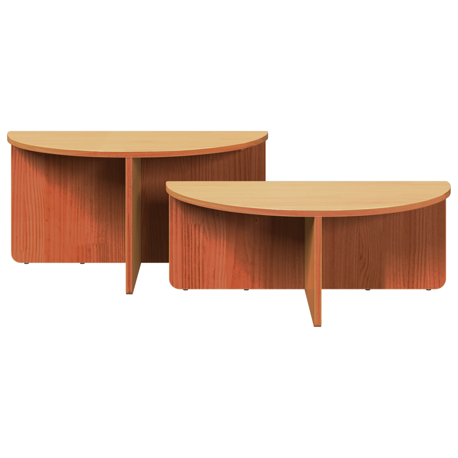 873537 8 Masă de cafea 2 pcs Maro ceruit 79 x 39.5 x 40 cm Masă de cafea 2 pcs Maro ceruit 79 x 39.5 x 40 cm - imagine 8