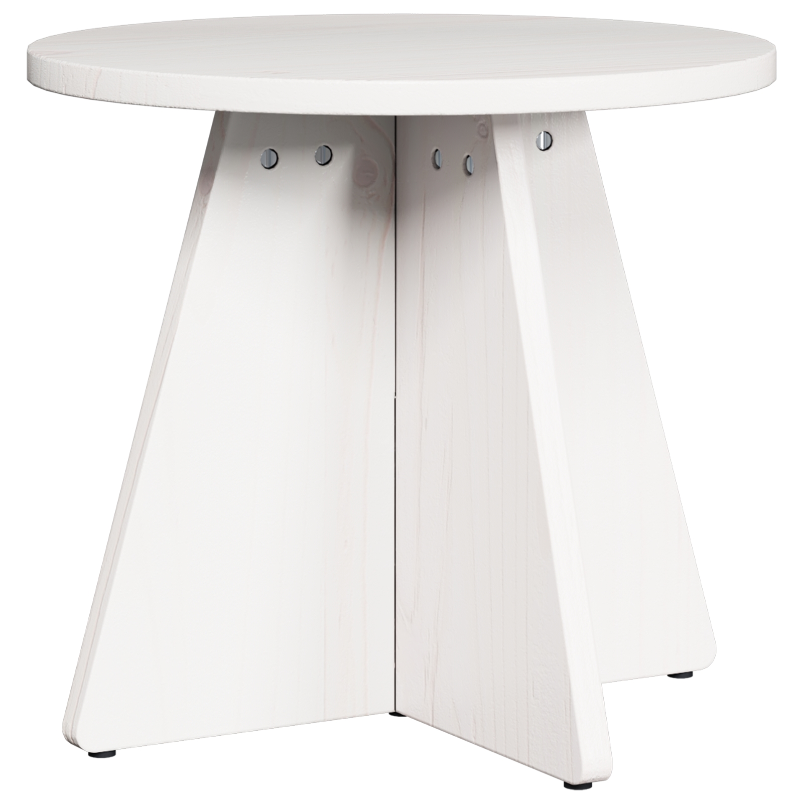 873539 6 Masă de cafea 3 pcs Alb 49 x 49 x 30 cm Lemn masiv de pin Masă de cafea 3 pcs Alb 49 x 49 x 30 cm Lemn masiv de pin - imagine 6