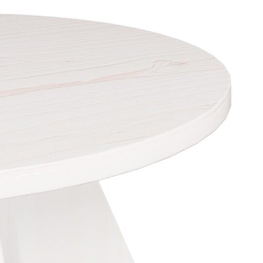 873539 8 Masă de cafea 3 pcs Alb 49 x 49 x 30 cm Lemn masiv de pin 873539 8