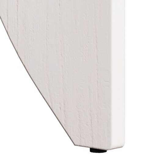 873545 8 Masă de cafea 2 pcs Alb 41.5 x 41.5 x 44 cm Lemn masiv de pin 873545 8