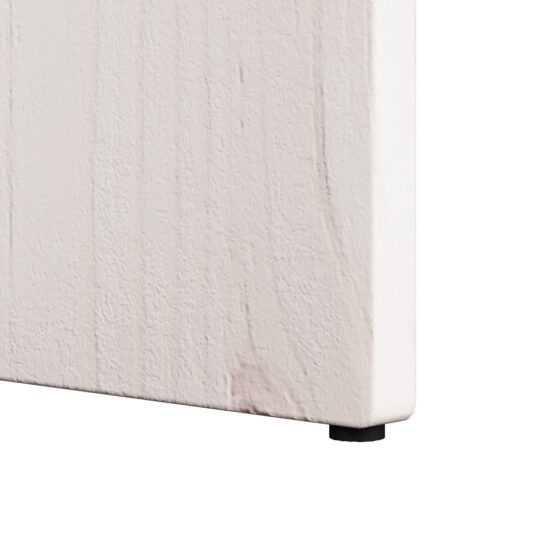 873548 8 Masă de cafea 2 pcs Alb 41.5 x 41.5 x 41 cm Lemn masiv de pin 873548 8