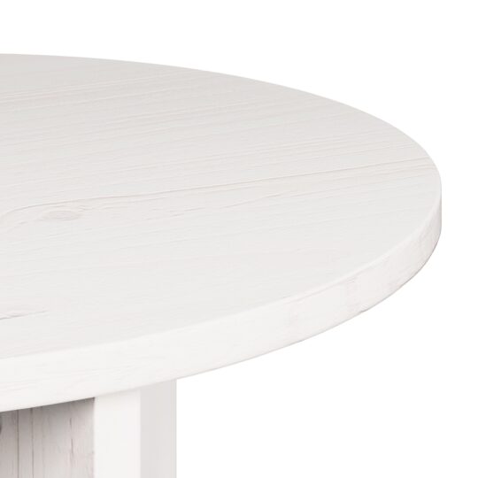 873551 7 Masă de cafea 2 pcs Alb 49 x 49 x 28 cm Lemn masiv de pin 873551 7