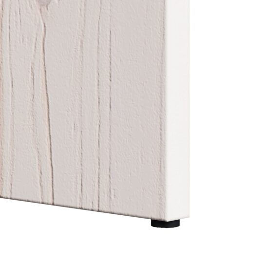 873551 8 Masă de cafea 2 pcs Alb 49 x 49 x 28 cm Lemn masiv de pin 873551 8