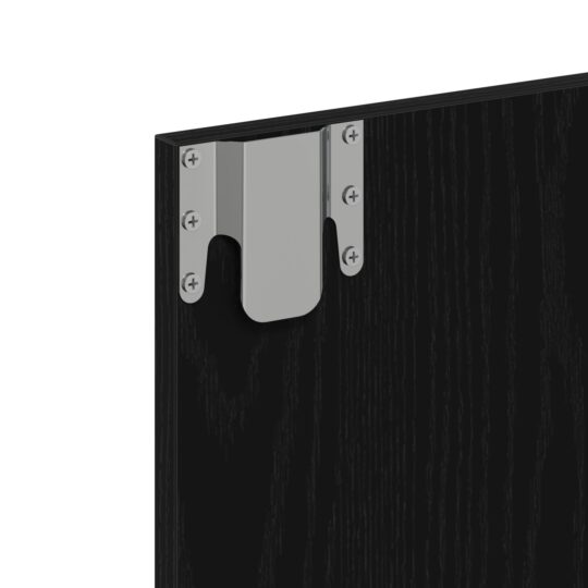 873882 9 Dulap cu oglindă Stejar negru 62 x 31.5 x 62 cm Lemn compozit 873882 9