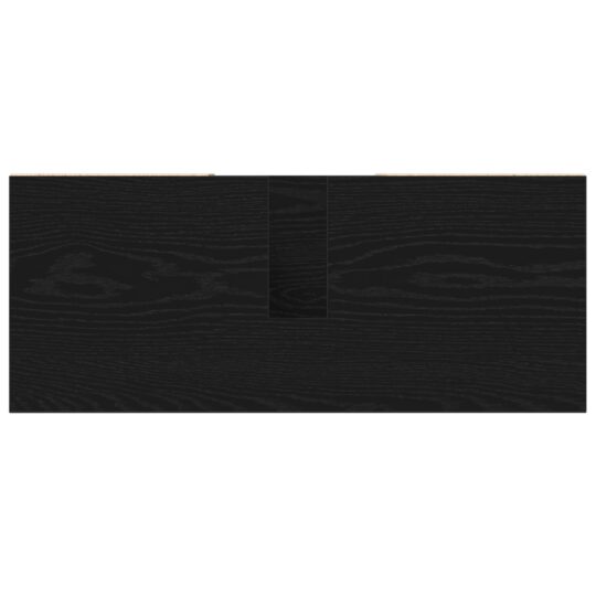 873894 9 Dulap de Baie cu ușă Stejar negru 80 x 33 x 60 cm Lemn compozit 873894 9