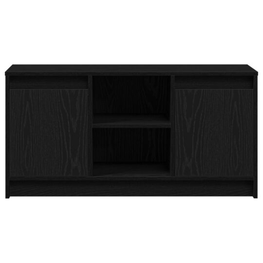 873917 6 Cabinet TV Negru 100 x 34 x 50 cm Lemn compozit 873917 6