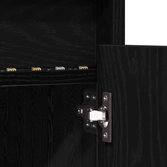 873917 9 Cabinet TV Negru 100 x 34 x 50 cm Lemn compozit 873917 9