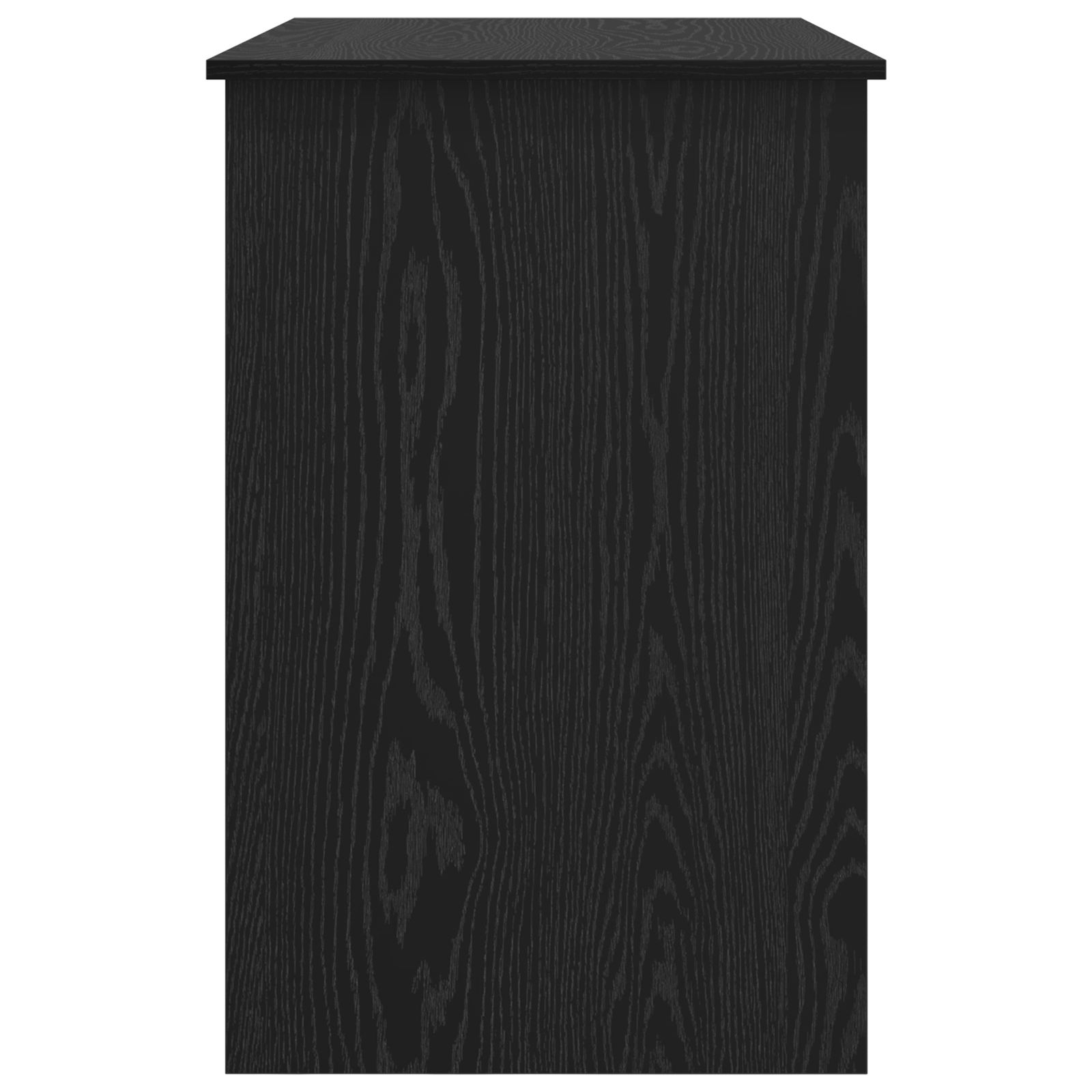875250 7 Birou cu sertar Stejar negru 100 x 50 x 76 cm Lemn compozit Birou cu sertar Stejar negru 100 x 50 x 76 cm Lemn compozit - imagine 7