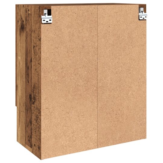 879543 8 Dulap de perete Lemn vechi 60 x 31 x 70 cm Lemn compozit 879543 8