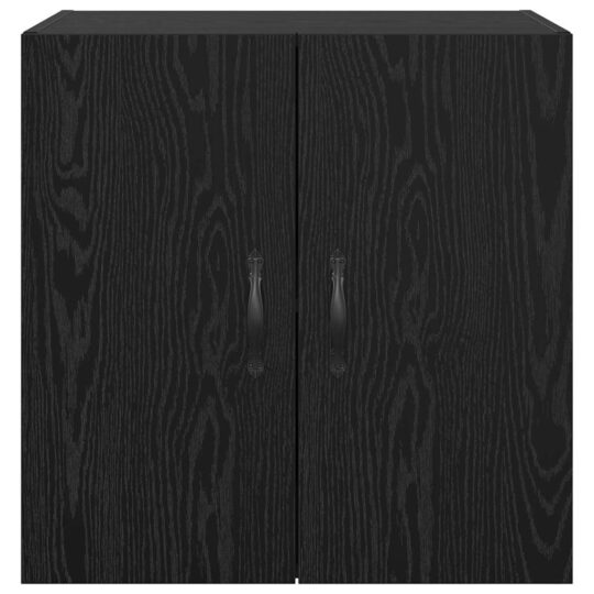 879551 6 Dulap de perete Stejar negru 60 x 31 x 60 cm Lemn compozit 879551 6