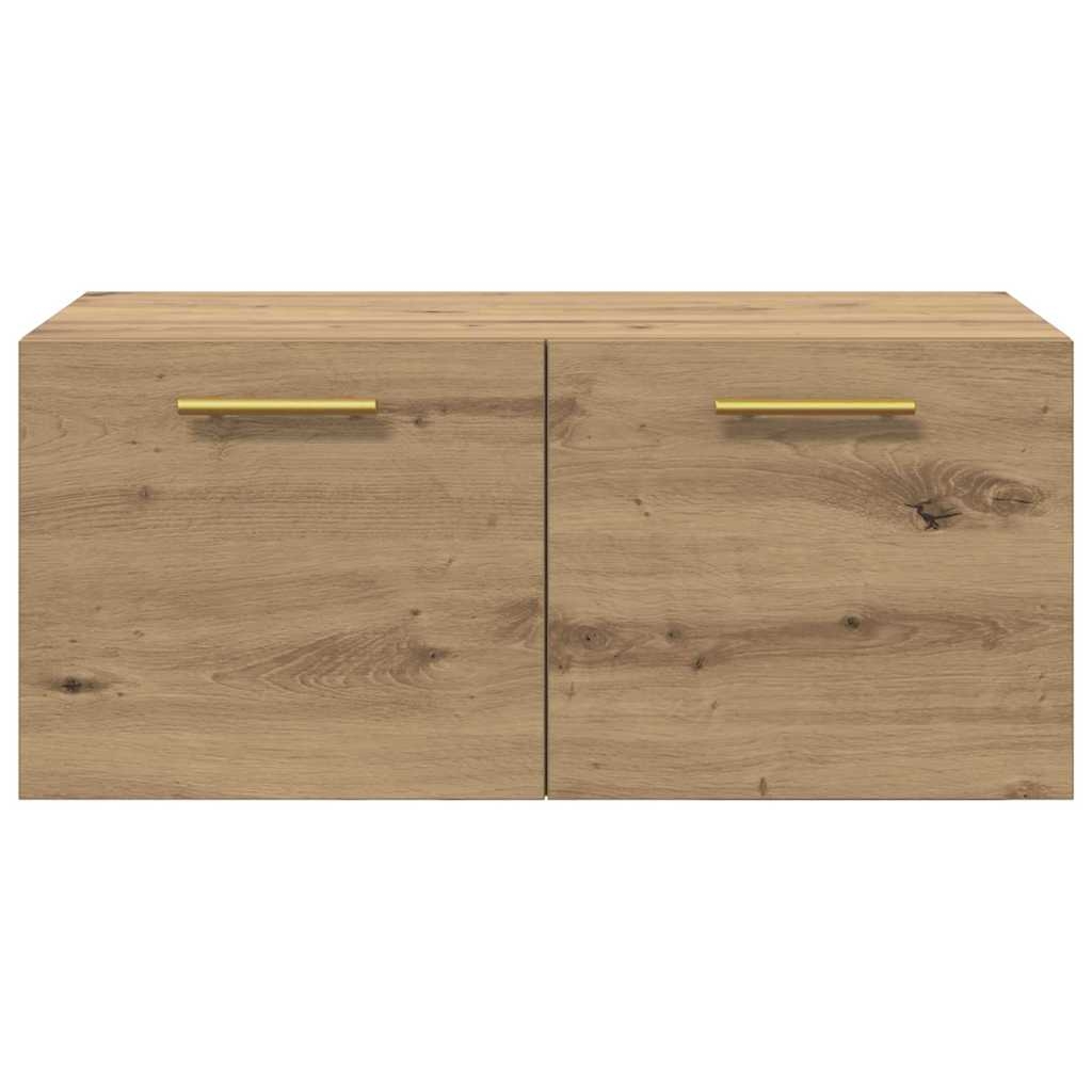 879556 6 Dulap de perete Pe perete stejar artizanal 80 x 36.5 x 35 cm Dulap de perete Pe perete stejar artizanal 80 x 36.5 x 35 cm - imagine 6