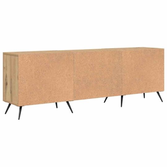 879590 8 Cabinet TV stejar artizanal 150 x 30 x 50 cm Lemn compozit 879590 8