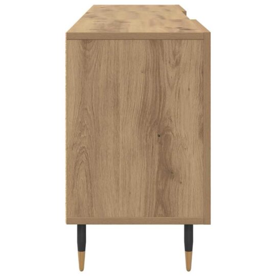 879593 7 Cabinet TV stejar artizanal 150 x 30 x 50 cm Lemn compozit 879593 7