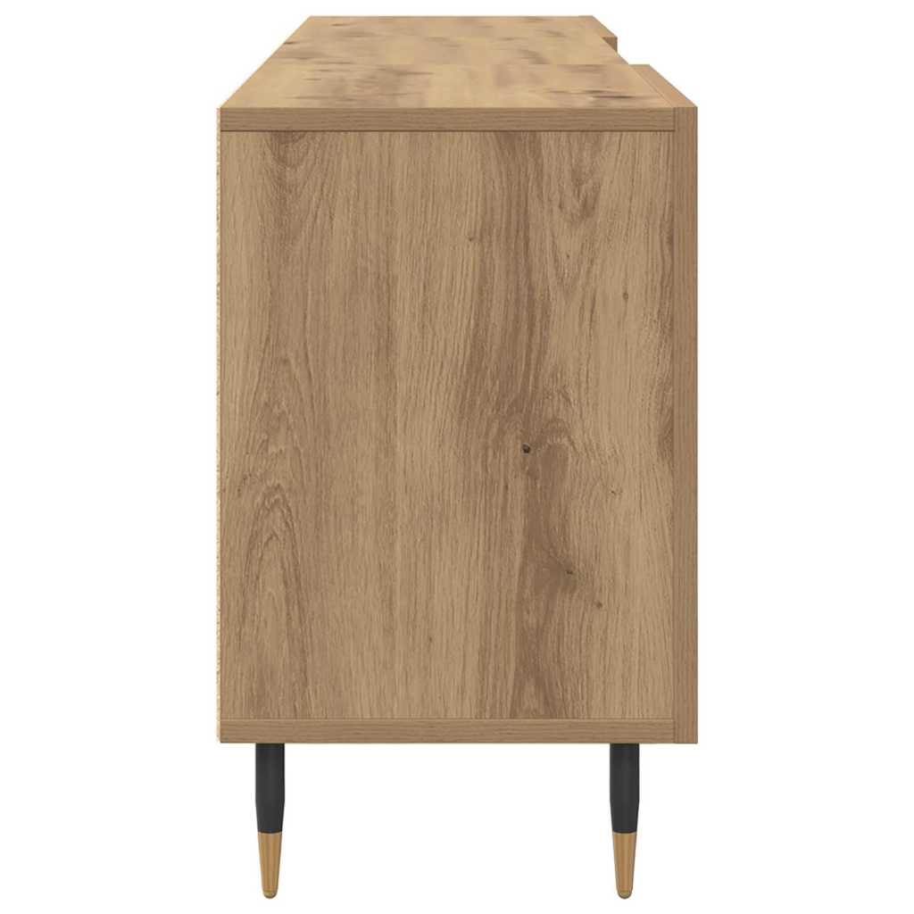 879593 7 Cabinet TV stejar artizanal 150 x 30 x 50 cm Lemn compozit Cabinet TV stejar artizanal 150 x 30 x 50 cm Lemn compozit - imagine 7