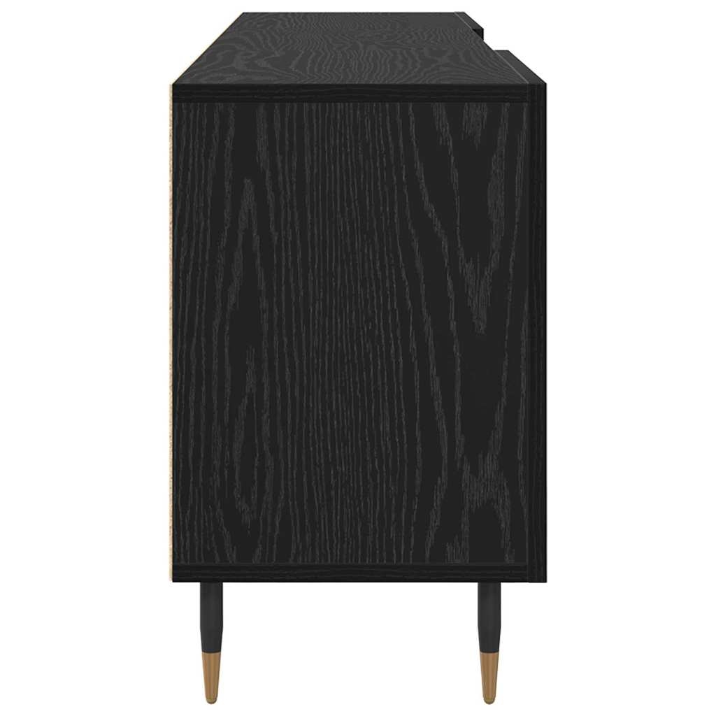 879594 7 Cabinet TV Stejar negru 150 x 30 x 50 cm Lemn compozit Cabinet TV Stejar negru 150 x 30 x 50 cm Lemn compozit - imagine 7
