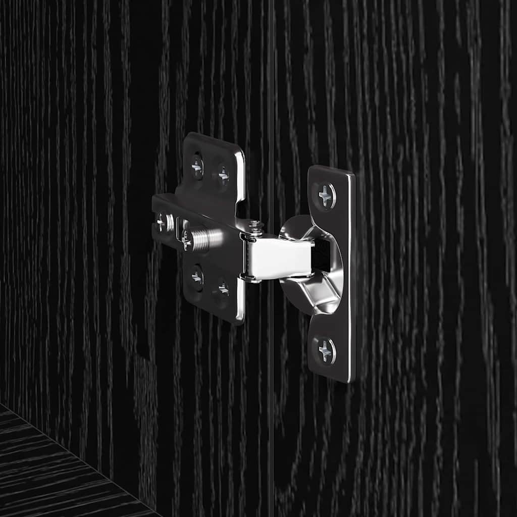 879594 9 Cabinet TV Stejar negru 150 x 30 x 50 cm Lemn compozit Cabinet TV Stejar negru 150 x 30 x 50 cm Lemn compozit - imagine 9