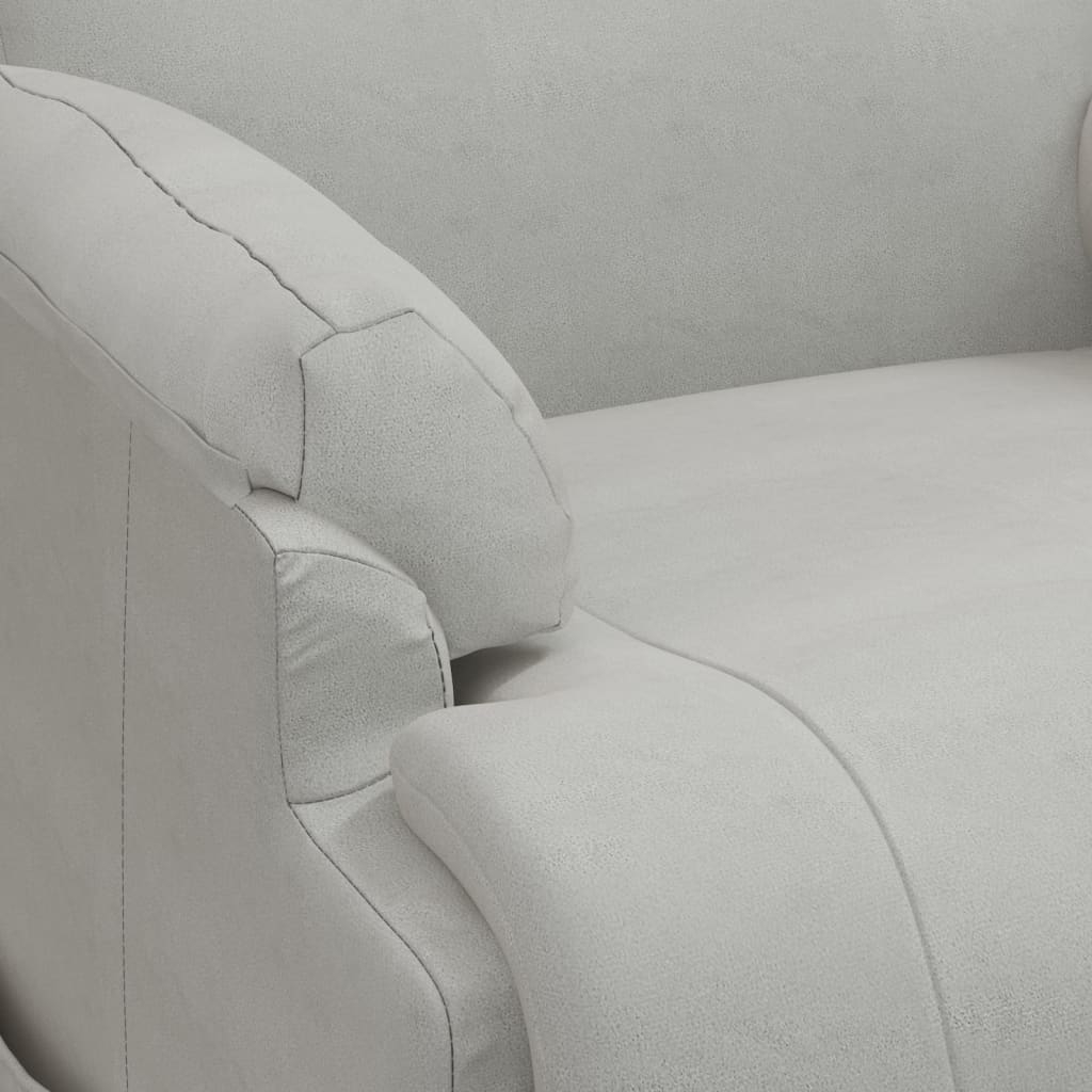 3093179 9 Fotoliu rabatabil cu ridicare, gri deschis, piele întoarsă eco Fotoliu rabatabil cu ridicare, gri deschis, piele întoarsă eco - imagine 9