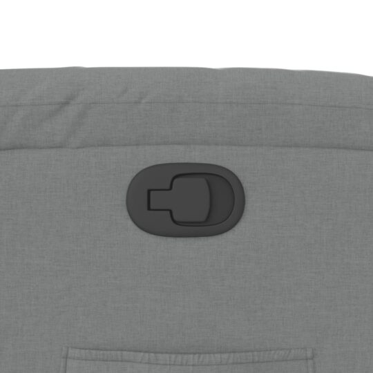 3205680 9 Fotoliu rabatabil gri deschis, material textil 3205680 9