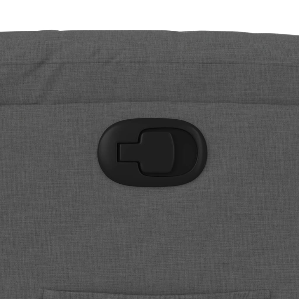 3205721 9 Fotoliu rabatabil gri închis, material textil Fotoliu rabatabil gri închis, material textil - imagine 9