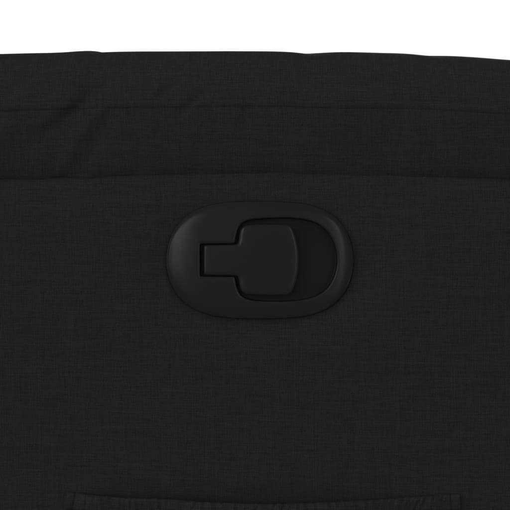 3205722 9 Fotoliu rabatabil din material textil negru Fotoliu rabatabil din material textil negru - imagine 9