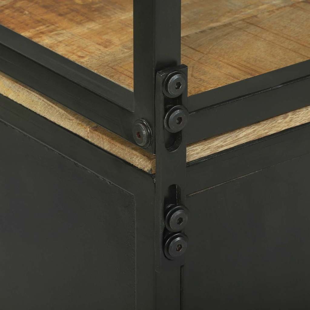 3310126 10 Bufet Maro 70 x 35 x 180 cm Lemn masiv de mango Bufet Maro 70 x 35 x 180 cm Lemn masiv de mango - imagine 10