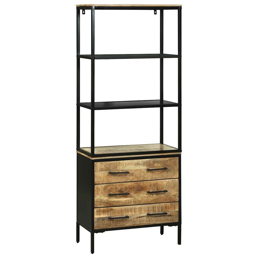 3310126 2 Bufet Maro 70 x 35 x 180 cm Lemn masiv de mango Bufet Maro 70 x 35 x 180 cm Lemn masiv de mango - imagine 2