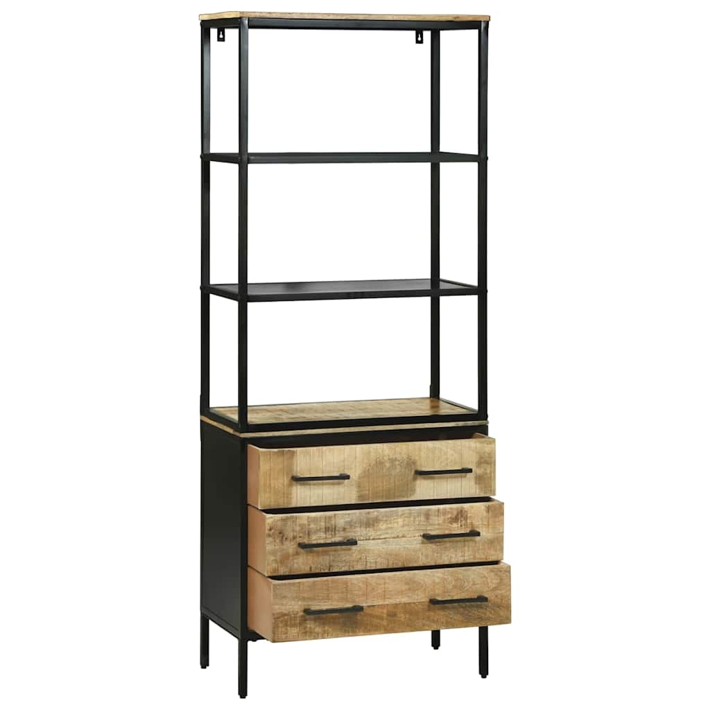 3310126 4 Bufet Maro 70 x 35 x 180 cm Lemn masiv de mango Bufet Maro 70 x 35 x 180 cm Lemn masiv de mango - imagine 4