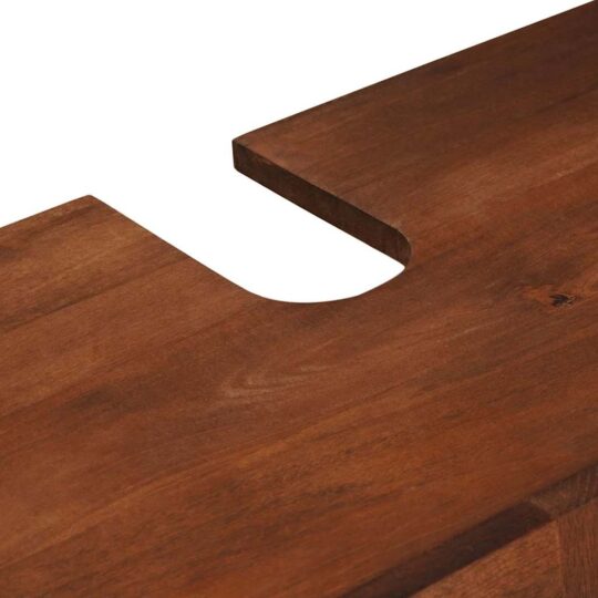 3310171 8 Mobilier pentru baie cu ușă 2 pcs 62 x 33 x 58 cm Lemn de mango solid 3310171 8