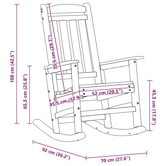 3335813 11 Fotoliu de balans pentru grădină 2 pcs Gri deschis 3335813 11