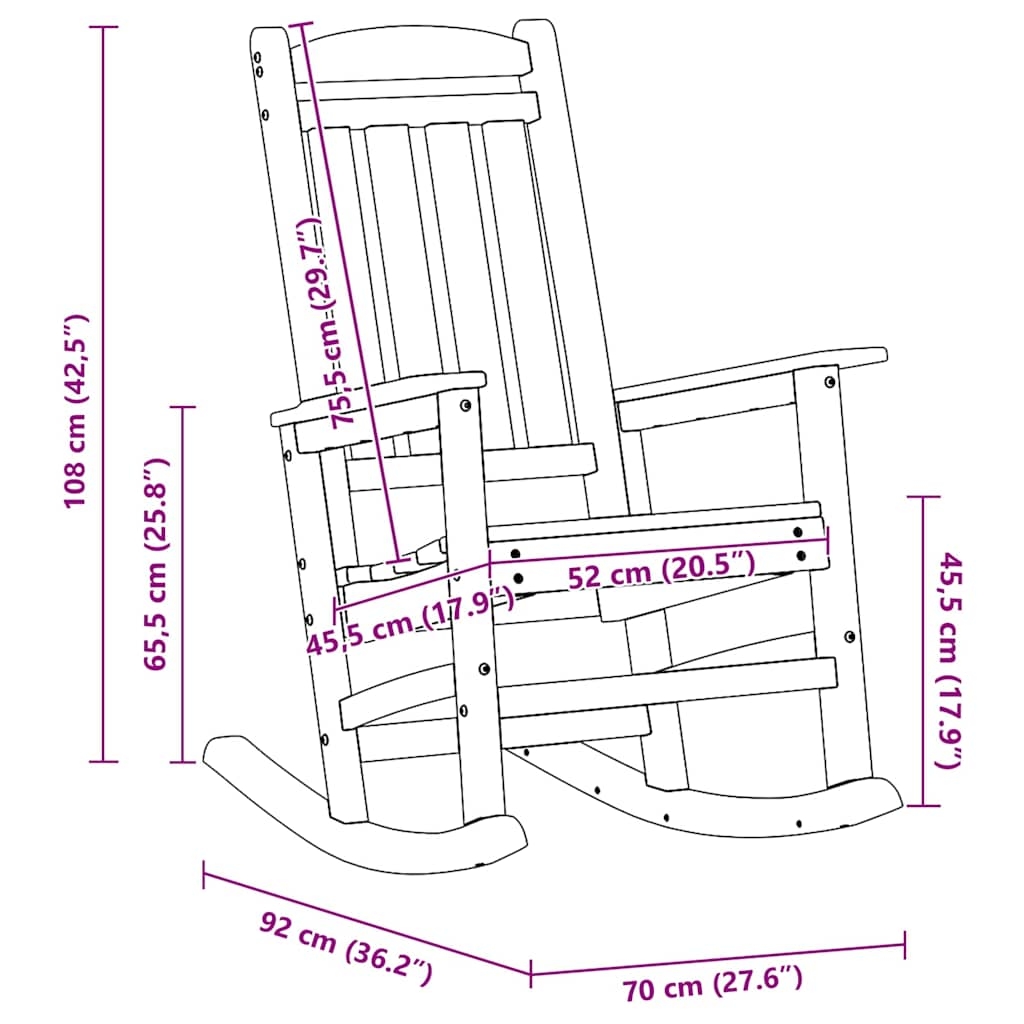 3335813 11 Fotoliu de balans pentru grădină 2 pcs Gri deschis Fotoliu de balans pentru grădină 2 pcs Gri deschis - imagine 11