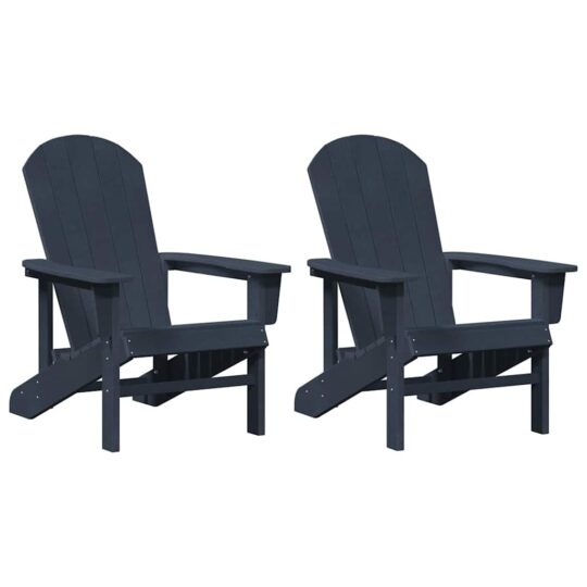 Alternative view of Mobilier de lounge pentru grădină 2 pcs Bleumarin