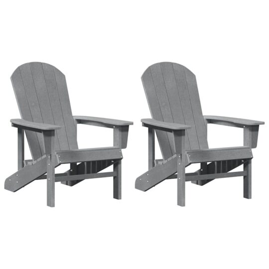 Alternative view of Mobilier de lounge pentru grădină 2 pcs Gri deschis