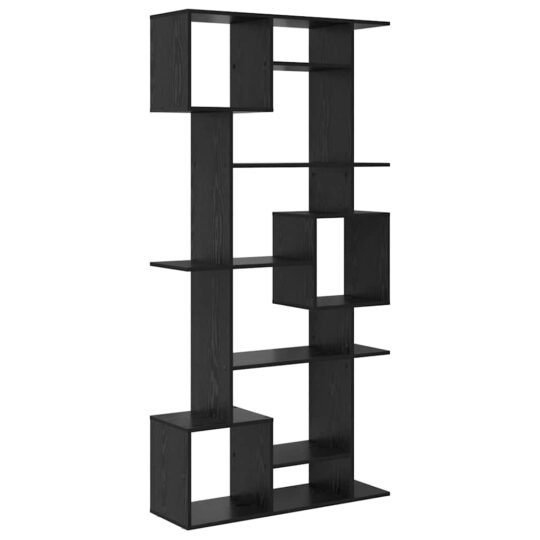 Alternative view of Dulap pentru cărți Stejar negru 92 x 29 x 188 cm Lemn compozit