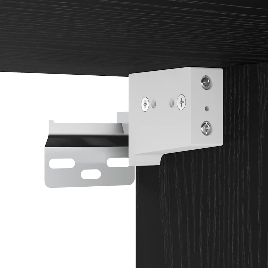 3393490 10 Set comodă TV Pe perete 9 pcs Stejar negru Lemn compozit Set comodă TV Pe perete 9 pcs Stejar negru Lemn compozit - imagine 10