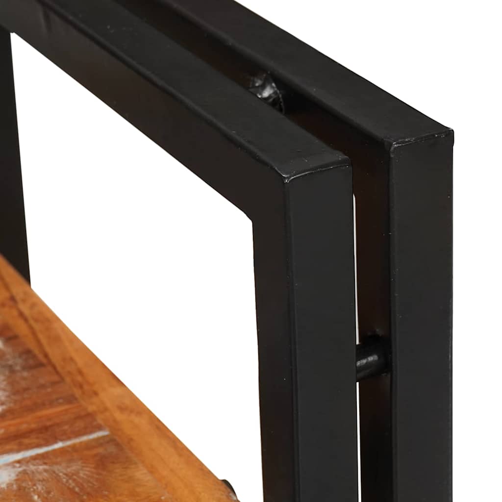 4016732 7 Noptieră Maro și negru 38 x 33 x 58 cm Lemn Solid Recuperat Noptieră Maro și negru 38 x 33 x 58 cm Lemn Solid Recuperat - imagine 7