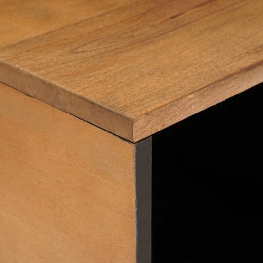 4018084 6 Masă de cafea Maro deschis 80 x 50 x 40 cm Lemn masiv de mango 4018084 6