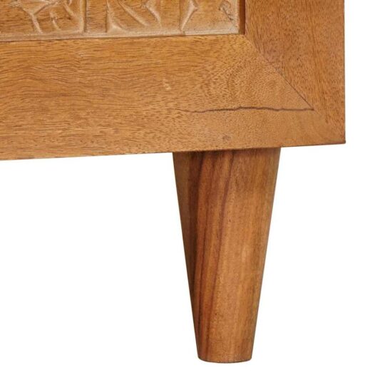 4018085 8 Masă de cafea Maro deschis 80 x 50 x 40 cm Lemn masiv de mango 4018085 8