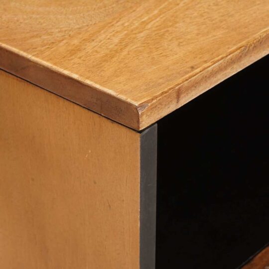 4018090 6 Noptieră Maro deschis 50 x 33 x 60 cm Lemn masiv de mango 4018090 6